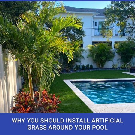 Why You Should Install Artificial Grass Around Your Pool